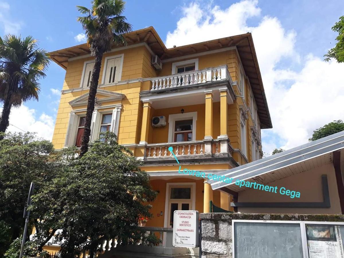 Lovran Centar, Apartman Gega Exterior photo